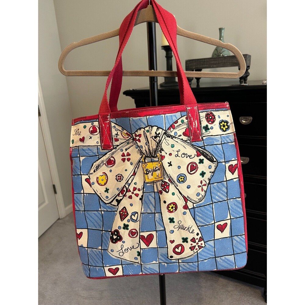 Brighton Sparkle Love Canvas Tote Bag
